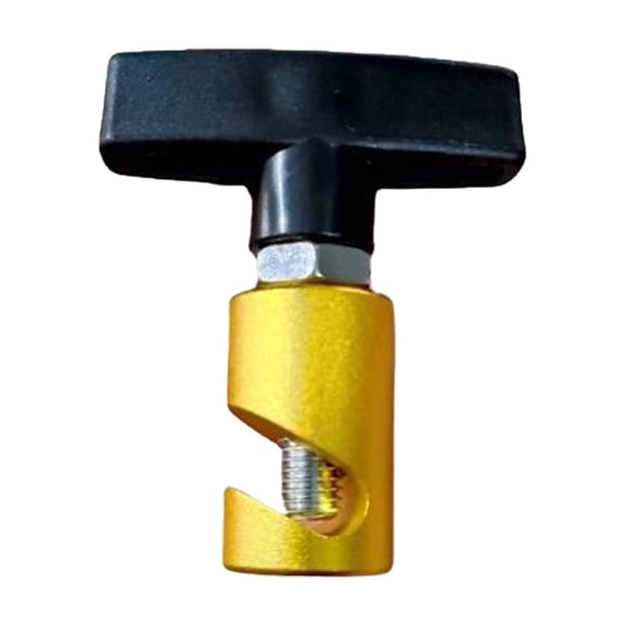 Gold Gold Engine Hood Lift Rod Holder Aluminum Alloy Construction For Car Modifications Trunk Door Hydraulic Gas Rod Protection 4.6X3.5X1 Inches Automotive Tool