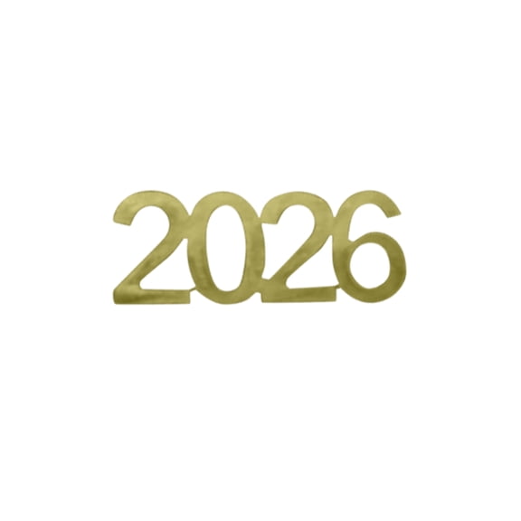 Gold Graduation Confetti 2026, Glitter Paper Confetti for Graduation Party Decorations | Class Of 2026 Celebration Supplies | 100 Pieces Gold Foil Shimmer Confetti