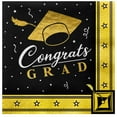 thumbnail image 1 of Gold Graduation Napkins 32 Count - Gold Graduation Party Supplies, 1 of 8