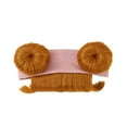 thumbnail image 1 of Gold Hair Accessories Set with Bun Headbands and Soft Knit Headwraps for Girls for Photo and Everyday Wear, 1 of 4