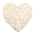 thumbnail image 1 of Generic Heart Shape Placemats, Happy Valentine's Day Dining Table Place Mats Home Kitchen Decor, Wedding Anniversary Decor, 1 of 6