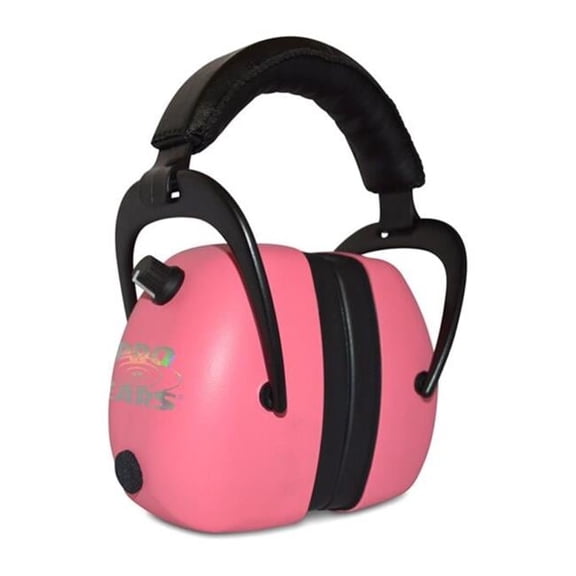 Gold II 26 Electronic Hearing Protection & Range Earmuff, Pink