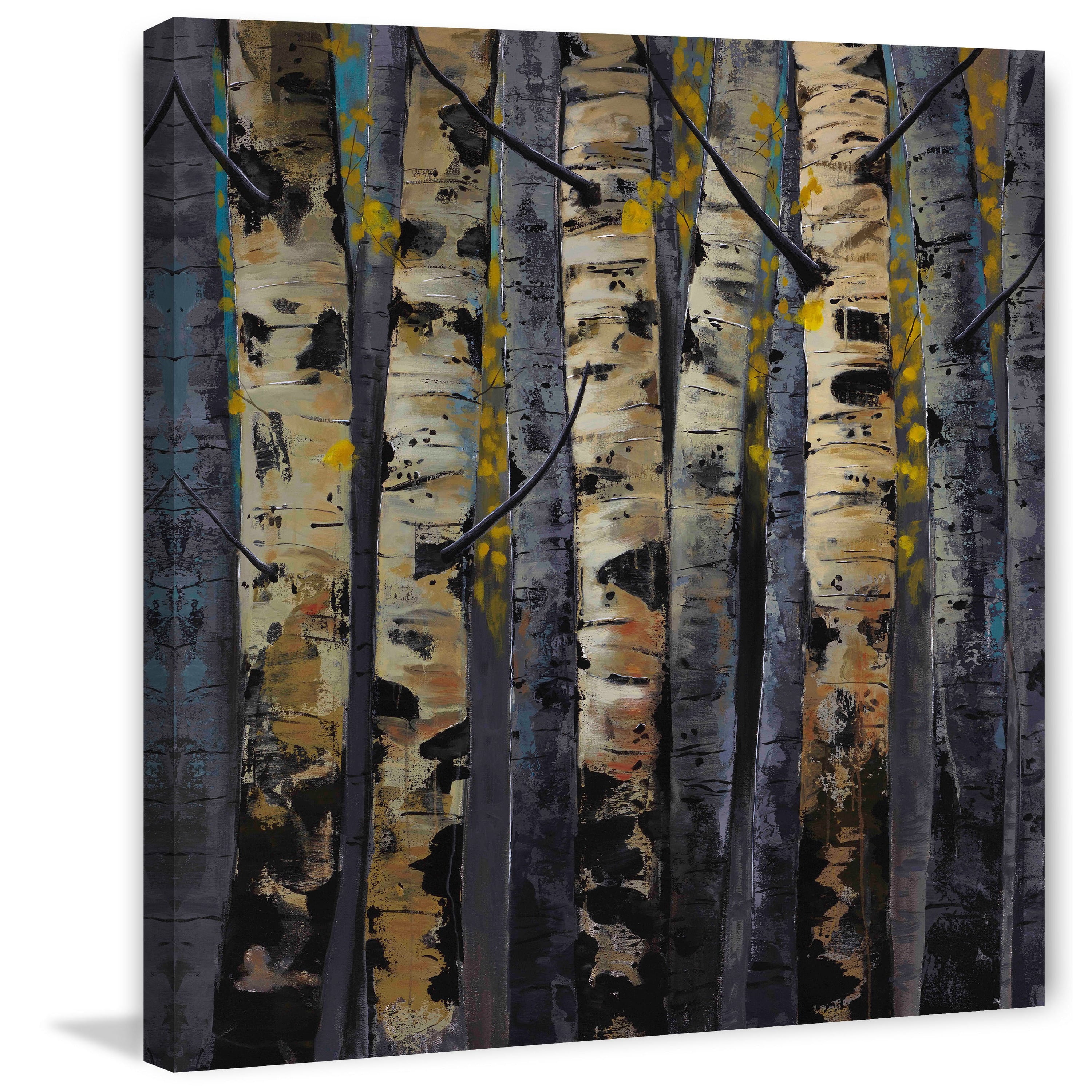 "Gold Infusion I" Painting Print on Wrapped Canvas