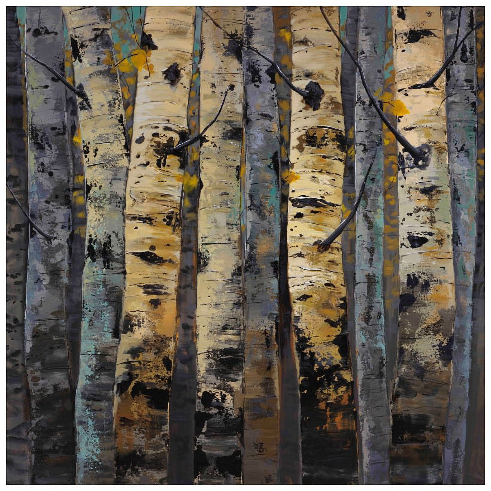 "Gold Infusion II" Painting Print on Wrapped Canvas