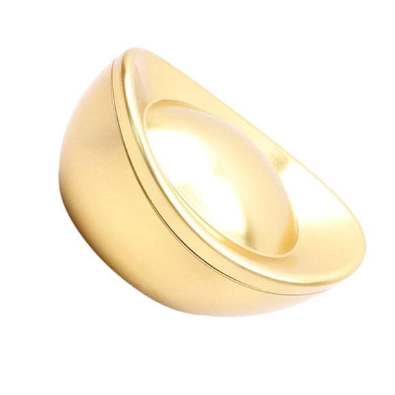 Gold Ingot Candy Tin Metal Chocolate Storage Box Party Treat Container For Wedding Chinese New Year Celebration
