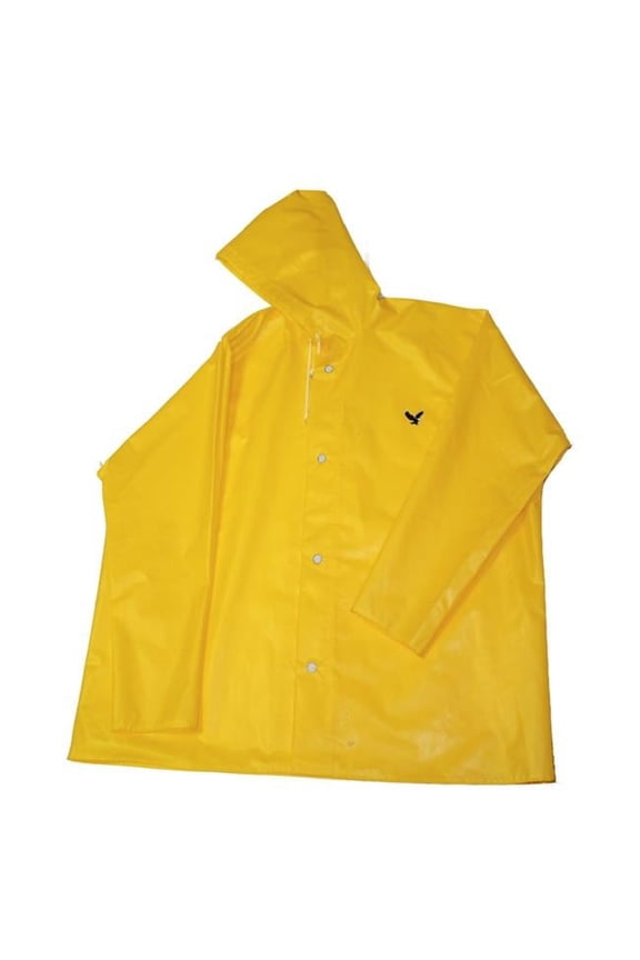 Gold Iron Eagle Jacket - Gold - Small - Waterproof with Hood