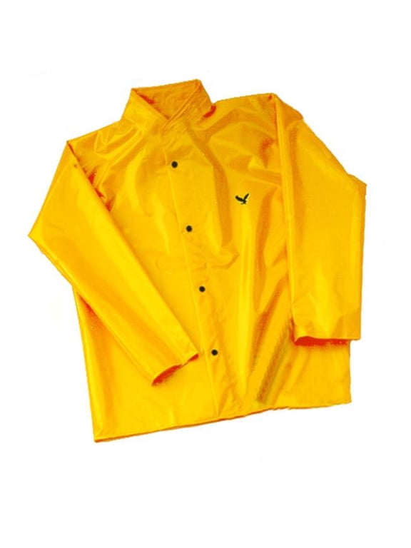 Gold Iron Eagle Jacket - Yellow - 2X - Heavy Duty Snap Closure
