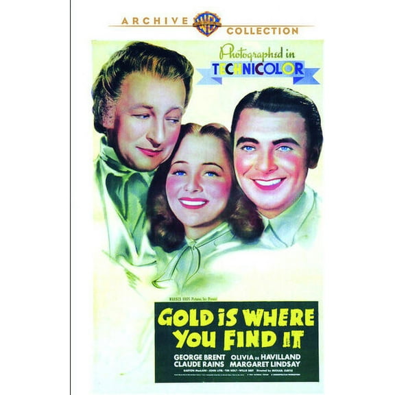 Gold Is Where You Find It (DVD), Warner Archives, Drama