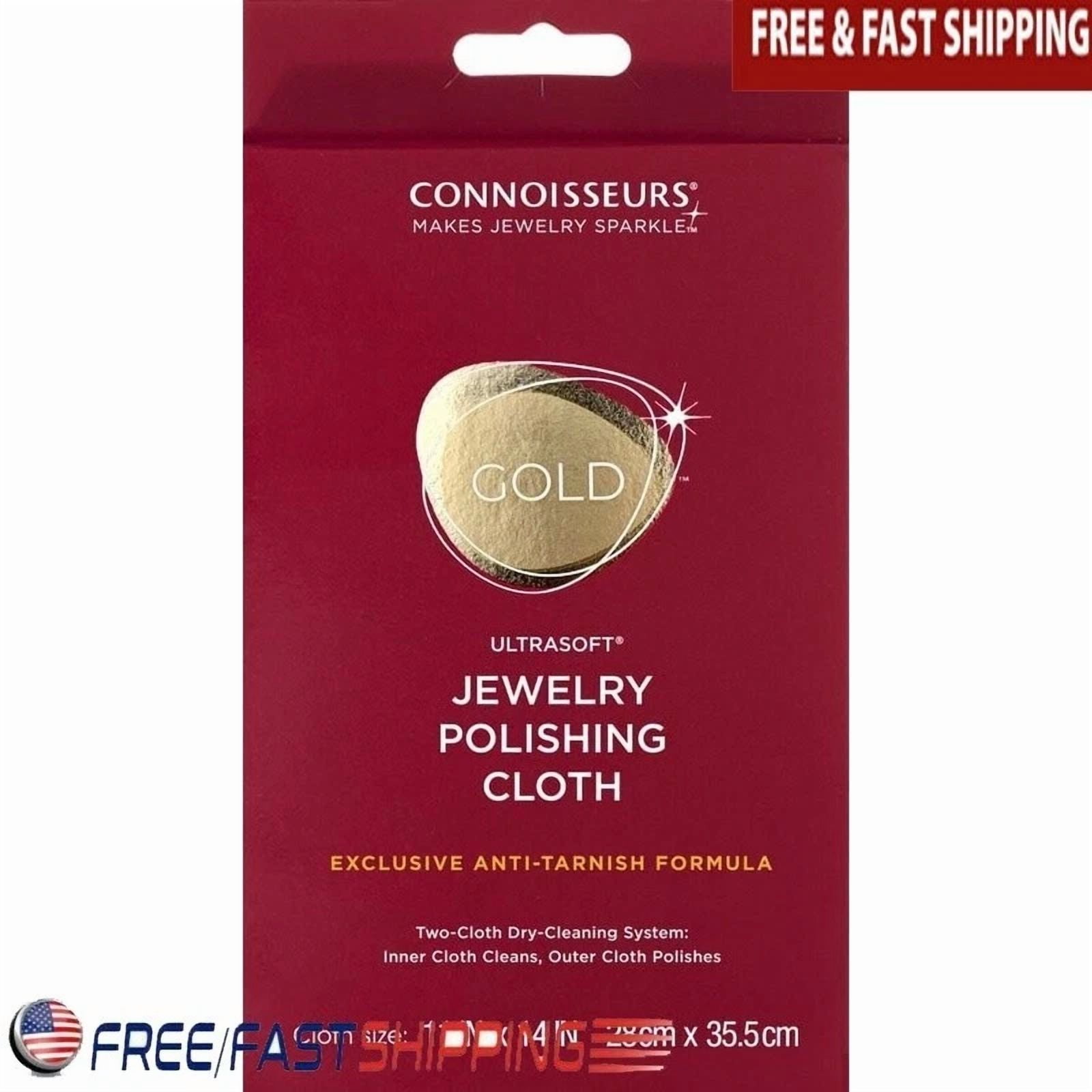 PET KARE Gold Jewelry Polishing Cloth Ultrasoft High Shine Anti-Tarnish Cleaning Buffing