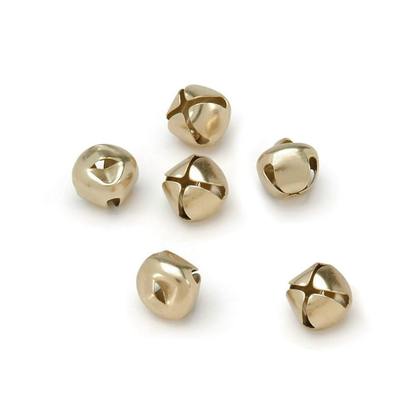 Gold Jingle Bells: 1/2 inch