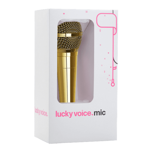 Gold Karaoke Microphone
