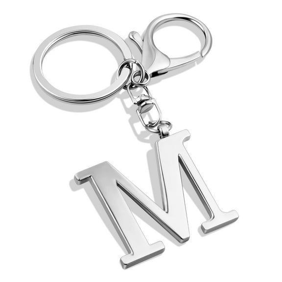 Gold Keychain,Letter K Keychains,for Women Men Purse Charms For Handbags Metal Alphabet Key Ring