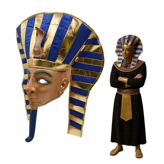 King TUT Egyptian Costume Headband Headpiece for Adults and Kids - Set of Two Accessories | King Tut Egyptian Costume Headband Headpiece  main image 4