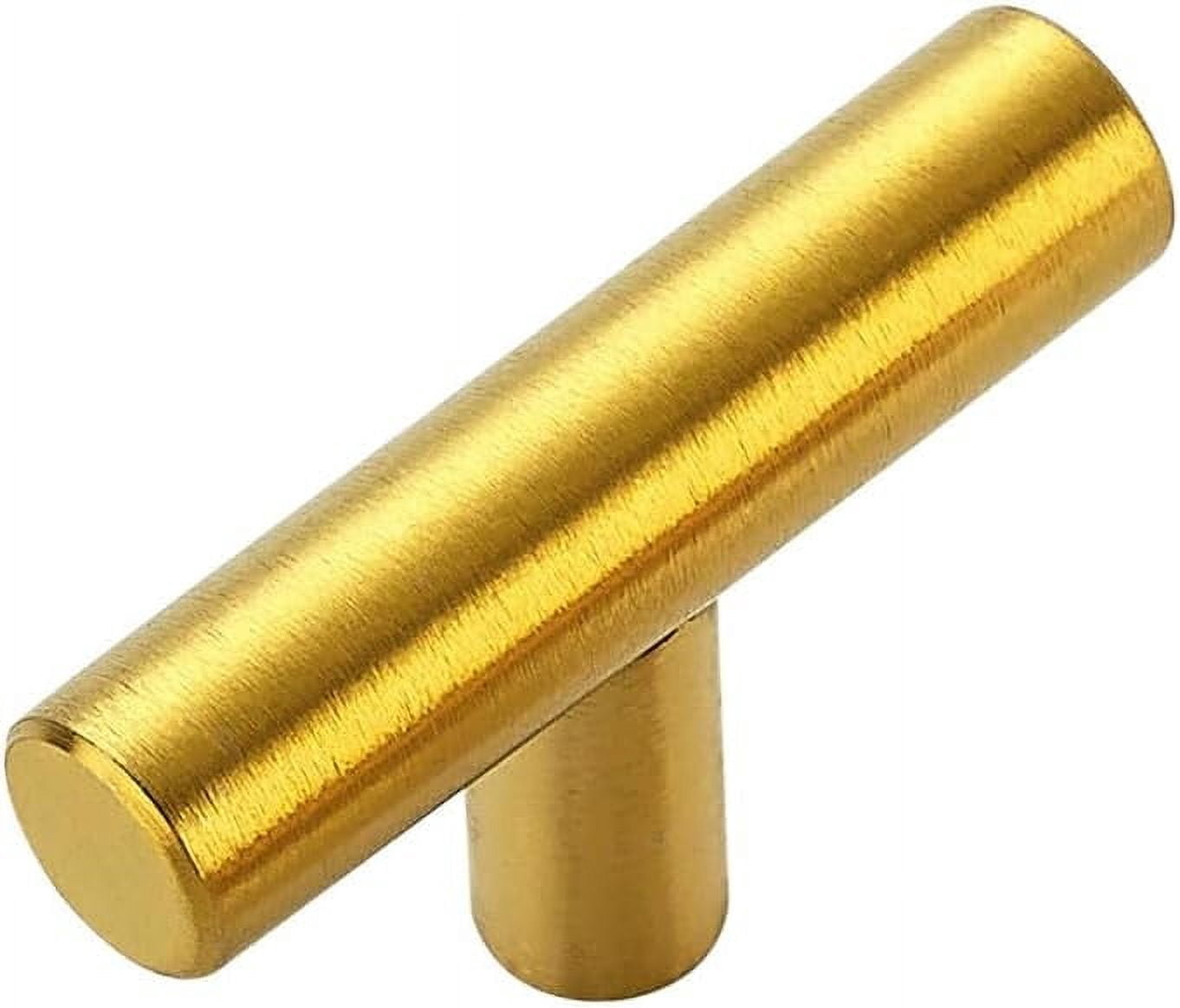 Gold Knobs For Cabinets, 2in Cabinets Pull Handles Knobs, Brushed Brass ...