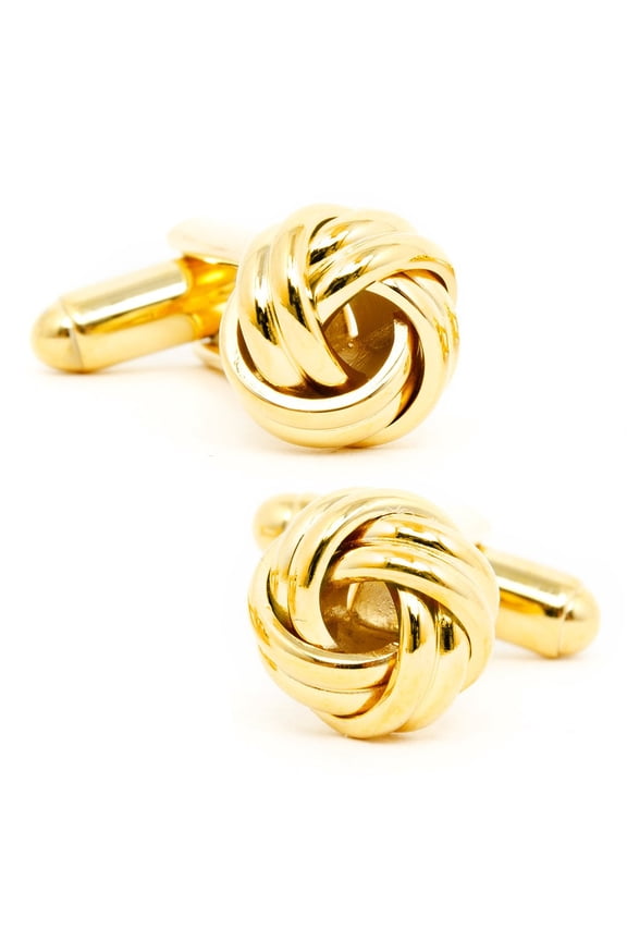 Gold Knot Cufflinks