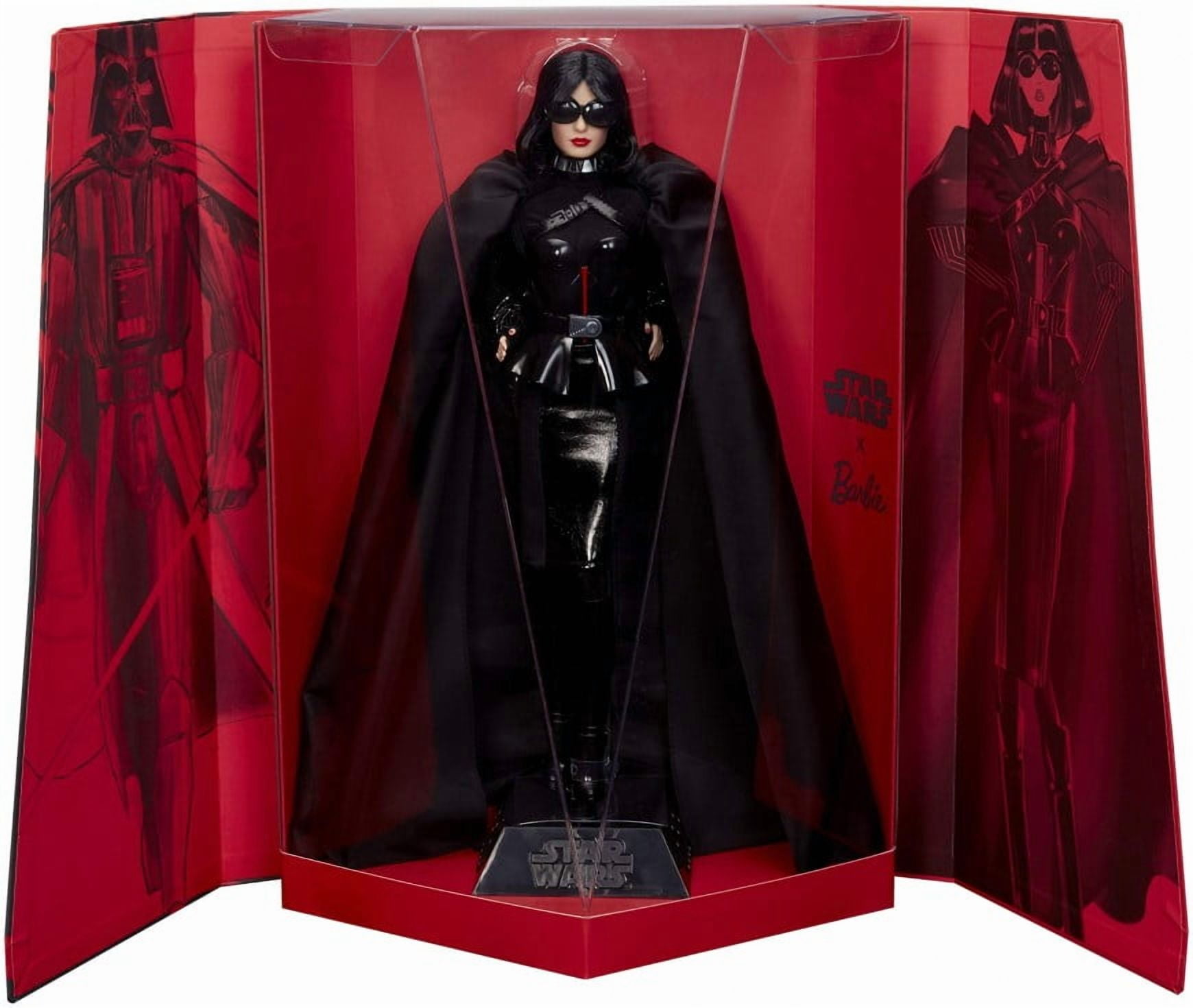 Star Wars x Barbie ダース・ベイダー フィギュア マテル 2019 Star Wars Darth Vader X Barbie, NRFB, (GHT80) Non-Mint Box