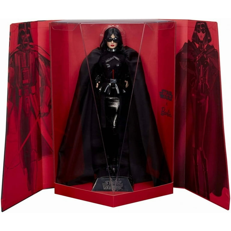 Star Wars x Barbie ダース・ベイダー フィギュア マテル Gold Label Darth Vader x Barbie Doll - Walmart.com