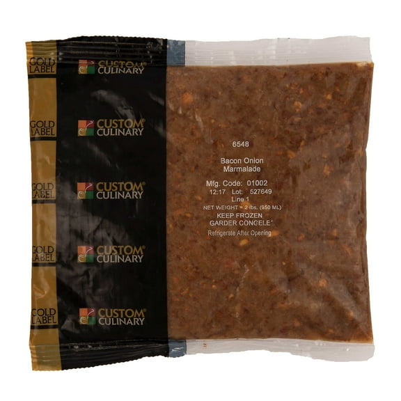 Gold Label Smoke Flavor Added Bacon Onion Marmalade, 2 Pound -- 8 per case.