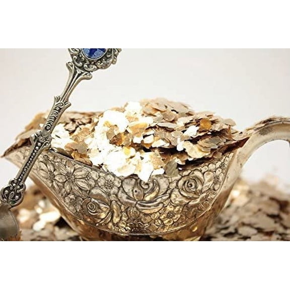 Gold - Large Flake - Natural Mica - #311-4364 (1/2 oz Bag)