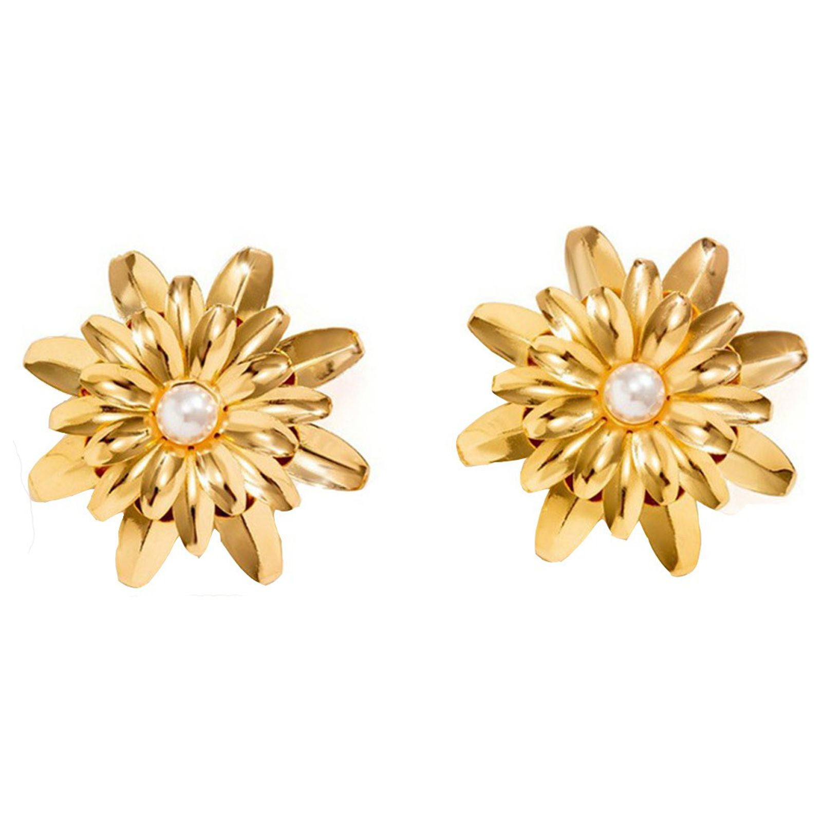 Buy Flickery Floret Diamond Stud Earrings Online | CaratLane