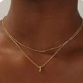 thumbnail image 1 of Gold Layered Initial Necklaces for Women, Letter Necklace Gold Jewelry Teen Gift Trendy Stuff Personalized Gifts for Women Her, 1 of 8