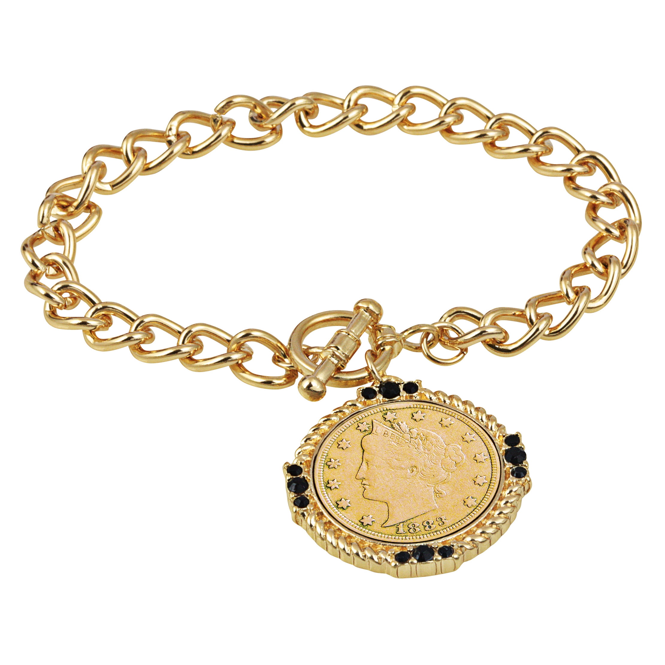Coin Toggle Bracelet main image 0