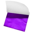 thumbnail image 1 of Gold Leaf Foil Sheet, Purple Leaf Papers, 3.3" x 3.1" for Decoration, Sculptures, Painting, Pack of 150 Pcs, 1 of 5