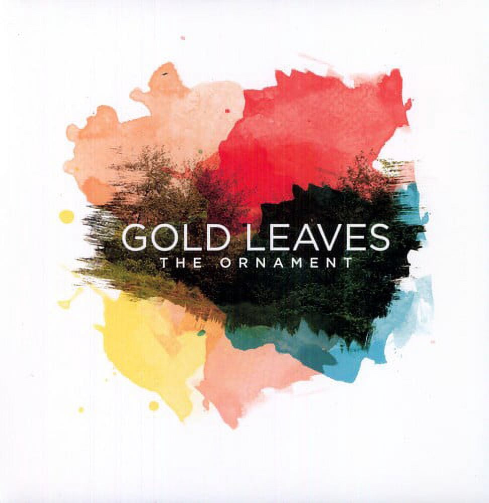 Gold Leaves - Ornament - Vinyl