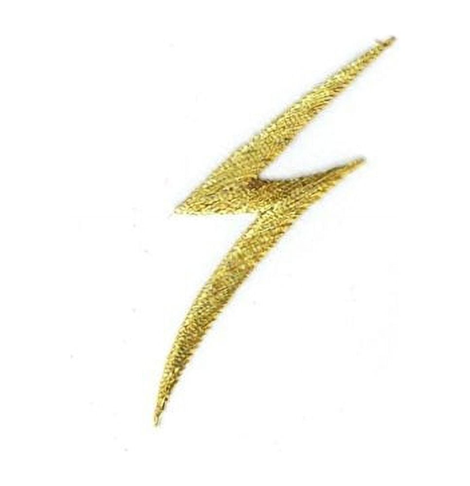 Gold Foil Lightning Bolt Sticker for Sale by arabelluhh