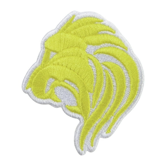 Gold Lion Iron on Patch - Gold Lion OSFM