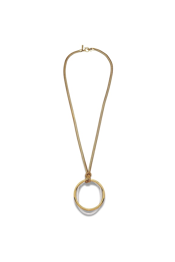 Gold Lulu Pendant Chain Necklace