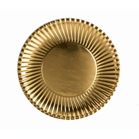 Gold Lunch Paper Plates (10)