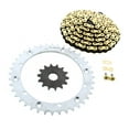 thumbnail image 1 of Gold MX CZ Chain & Silver Sprockets 14/40 92L 2001-2005 Yamaha YFM660 660 Raptor, 1 of 5