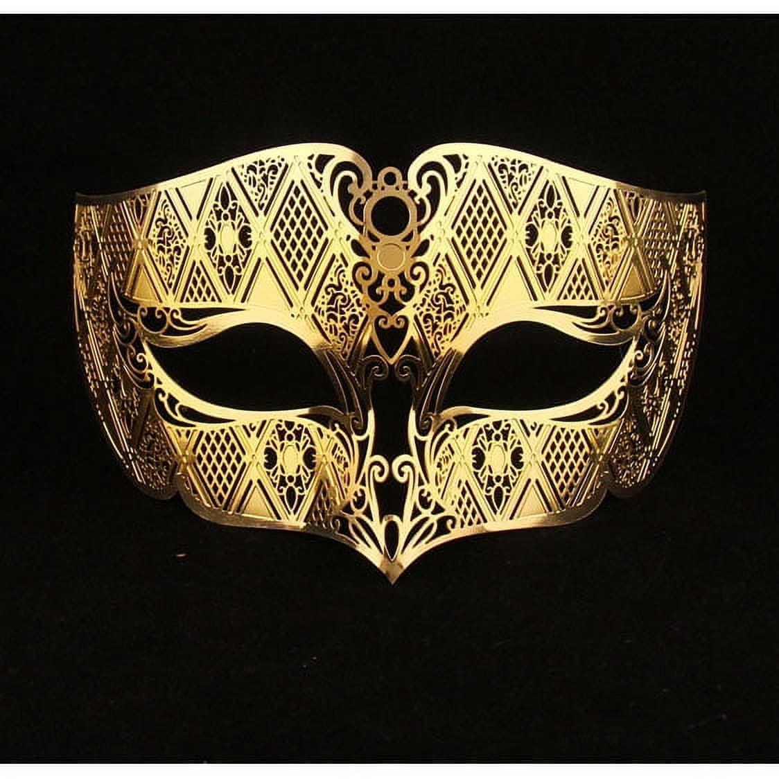Gold Metal Masquerade Mask Gold Metal Masquerade Mask