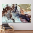 thumbnail image 1 of Gold Marble Wall Decor, Marble Canvas Art, Alcohol Ink Art, Modern Marble Printed Canvas, Abstract Marble Artwork, Shimmery Printed Canvas, Canvas Wall Decor - 3P-Natural Framed, 1 of 9