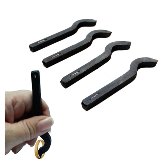 Gold Marking Stamps Bent Set Of 4 Pcs 10k, 14k, 18k & 925 Silver Metal Jewelry