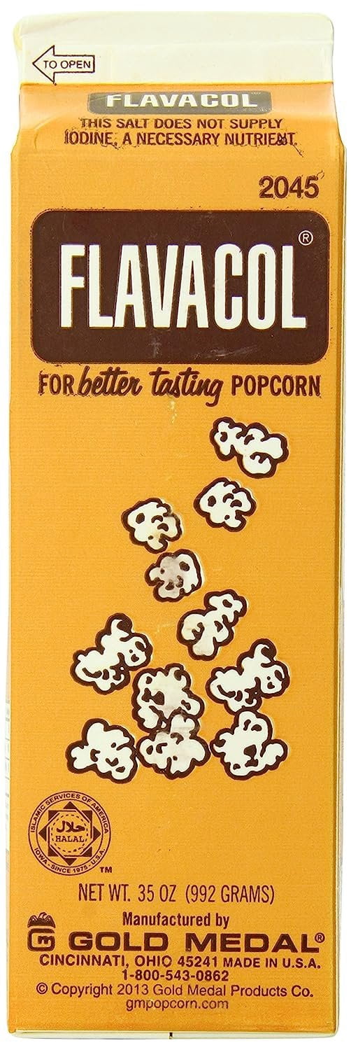 Gold Medal Products Flavacol Popcorn Seasoning Salt - Popcorn Salt - 35 oz