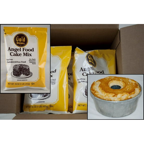 Gold Medal Angel Food Cake Mix, 1 Lb Bag (Pack of 12)