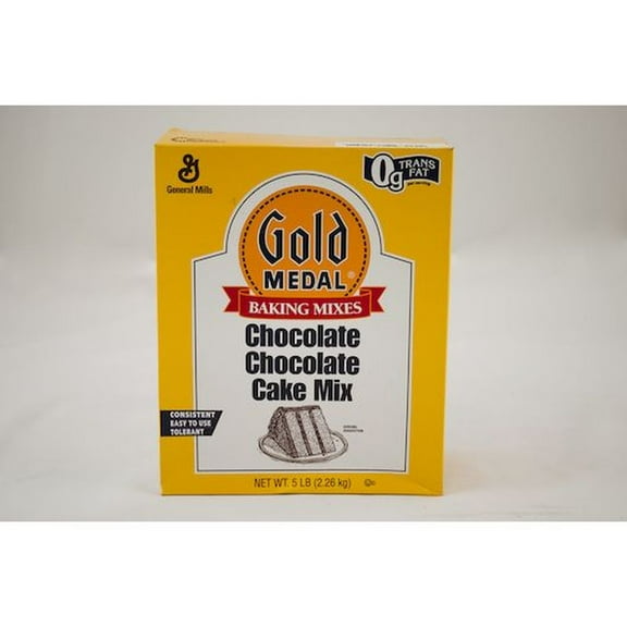 Gold Medal Chocolate Chocolate Cake Mix, 5 Pound -- 6 per Case.