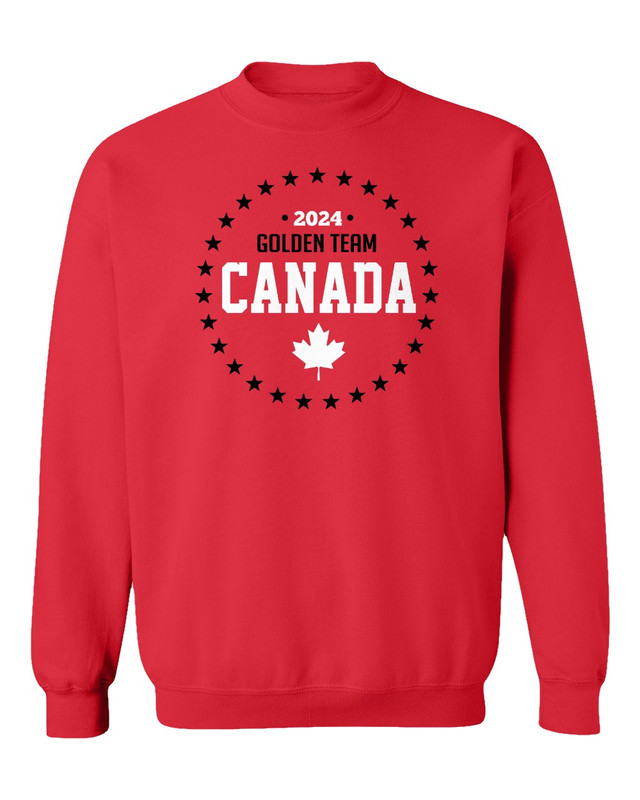 Gold Medal Dreams: Team Canada 2024 Tribute Shirt Unisex Crewneck ...