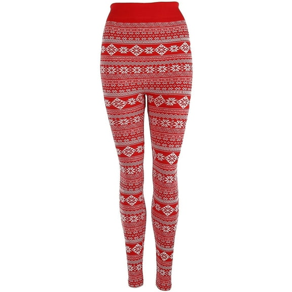 Gold Medal Holiday Fleece Lined Leggings (Women's)