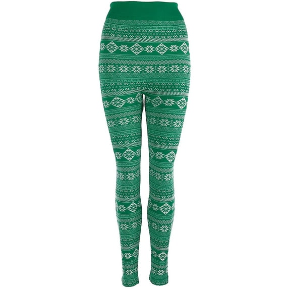 Gold Medal Holiday Fleece Lined Leggings (Women's)