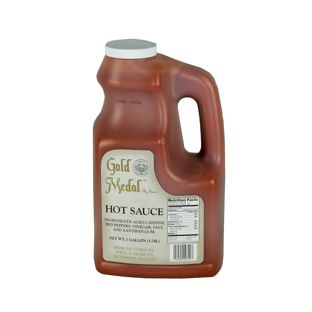 Gold Medal Hot Sauce, 1 Gal - Case of 4