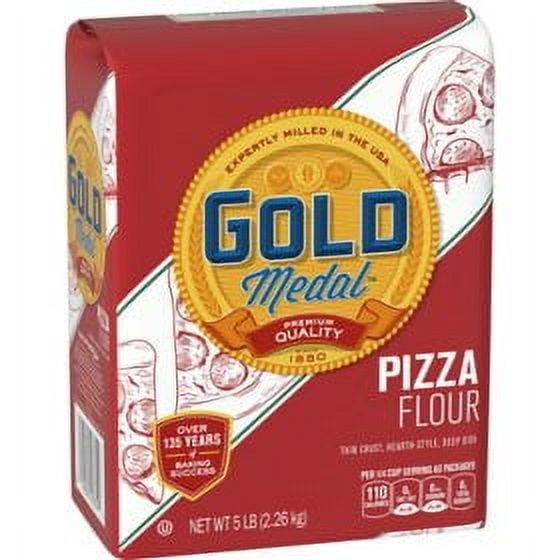 Gold Medal Pizza Flour, 5 lbs.pack of 2