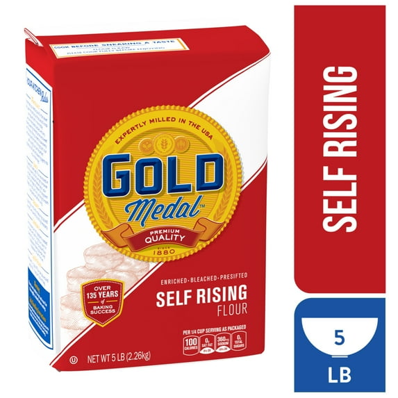 Gold Medal Premium Quality Self Rising Flour, 5 lb