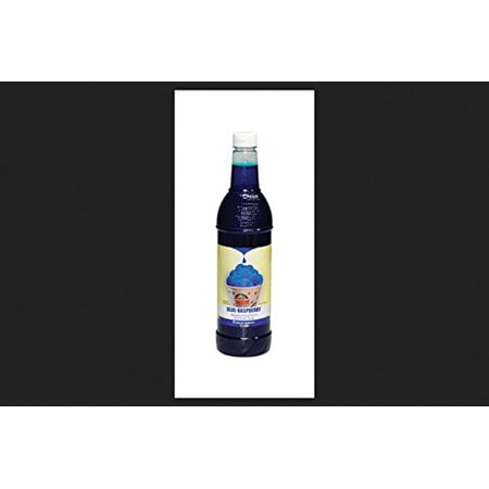 Gold Medal Sno-Kone Blue Raspberry Syrup 25 oz.