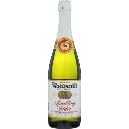 Gold Medal Sparkling Cider Juice, 25.4 oz (8 Bottles)