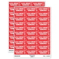 thumbnail image 1 of Gold Medal Thinking Teacher Student School Sticker Set - Red - Gloss Finish - 1.75" Medium, 1 of 7