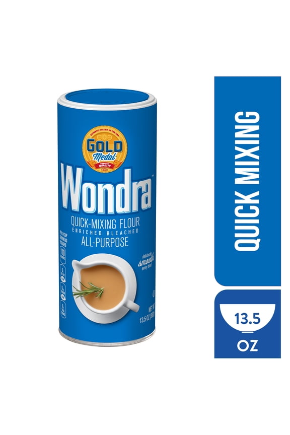 Wondra Quick Mixing All Purpose Flour, 13.5 oz