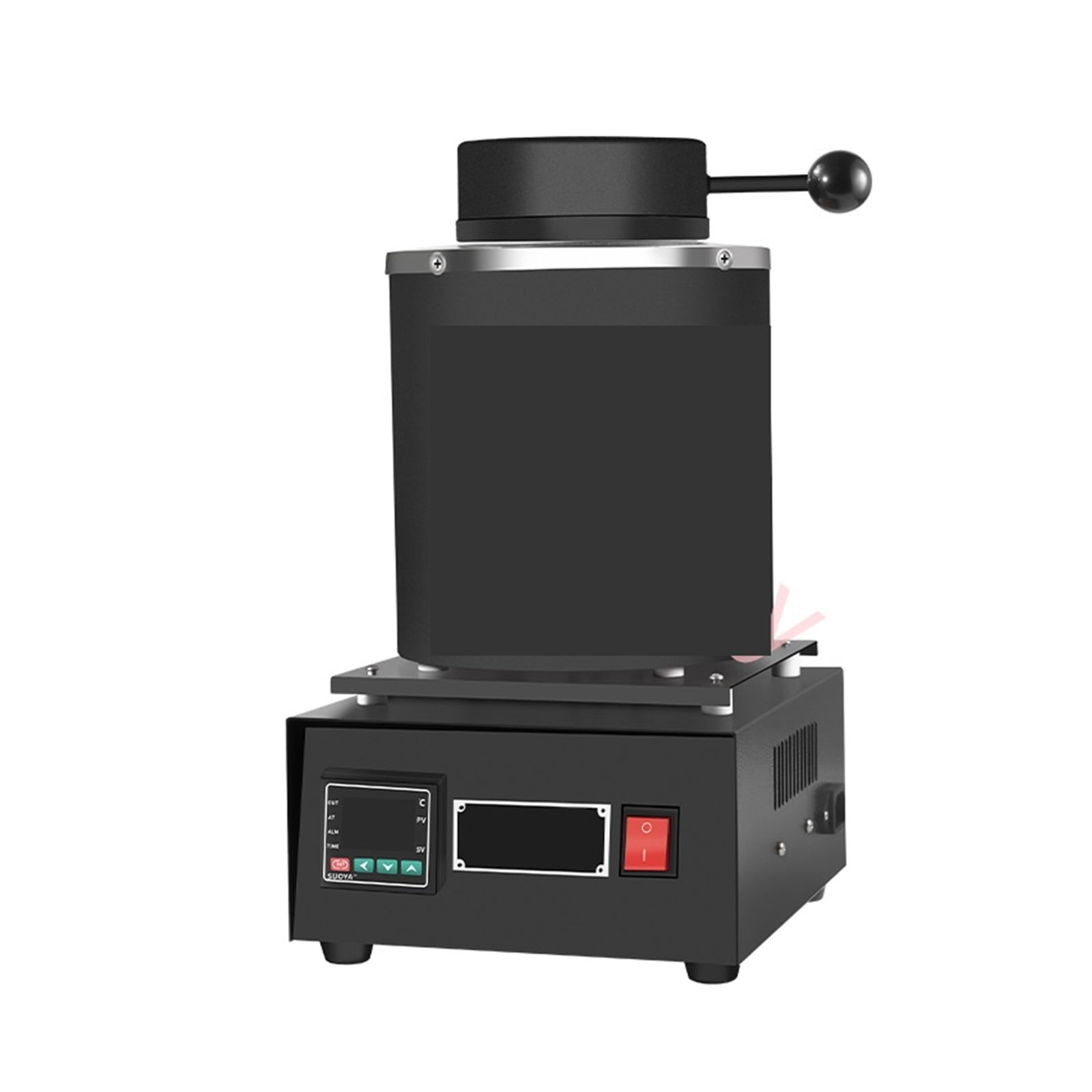 3KG Gold Melting Furnace 1500W - Digital Electric Smelter With Graphite Crucible For Scrap Metal, Silver, Copper, Aluminum 110V
